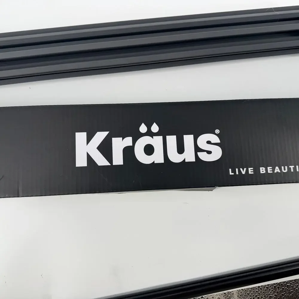 Kraus KRM-11DG Roll-Up Dish Drying Rack — Dark Grey, New in Box